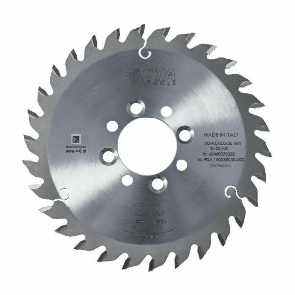 Piła tarczowa HM do agregatu CNC D150 F35 Z36 K4/3 NS ITA TOOLS PDA.150035036.A03