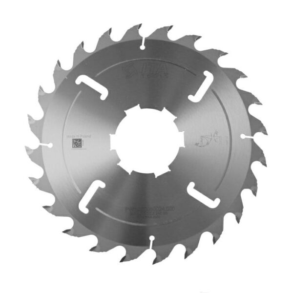 Piła tarczowa HM do wielopił D300 F80 Z18+4 K3,5/2,2 NS ITA TOOLS PW1.300080018.401